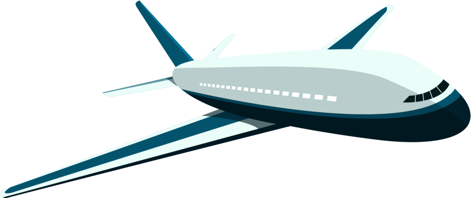 Bleu Aviation Avion Vent Plat Png Et Psd - Wide-body Aircraft (2000x2000), Png Download