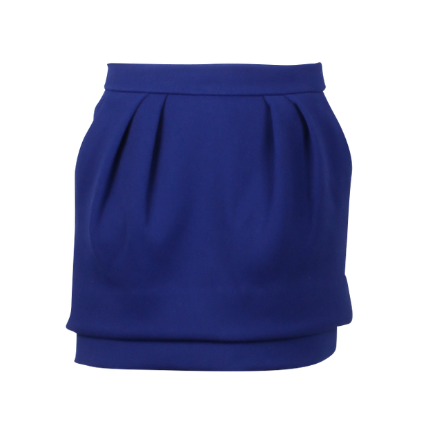 Maje Blue Bubble Skirt - Miniskirt (620x620), Png Download