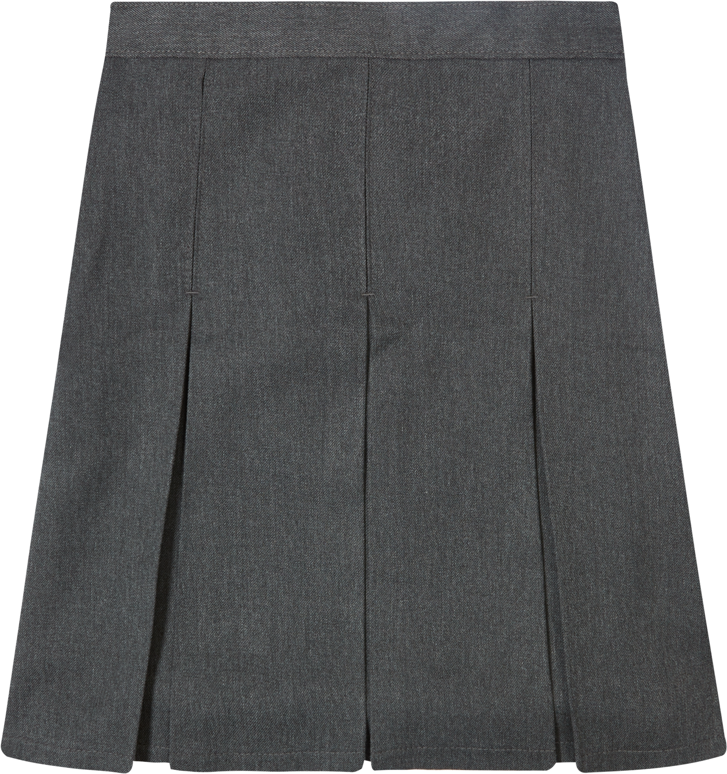 Grey Girls' Traditional Skirt With Permanent Pleats - Faltenrock Grau 146 (1920x2496), Png Download