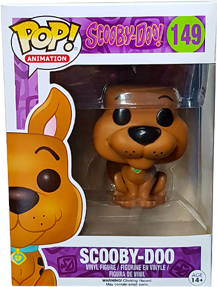Scooby Doo Pop Vinyl Figure - Scooby Doo Flocked Pop (600x600), Png Download