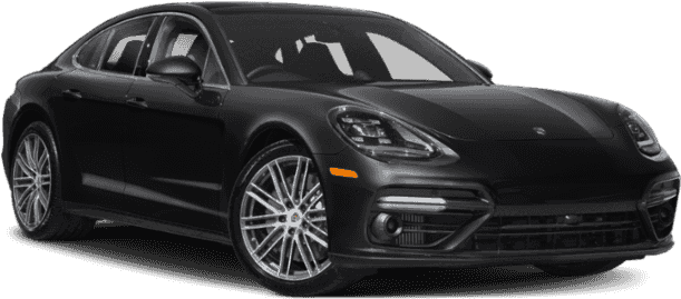 New 2019 Porsche Panamera Turbo - Chrysler 300 2018 Black (640x480), Png Download