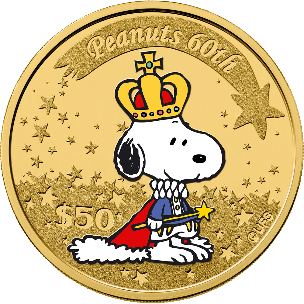 King Snoopy - 1/2 Oz - Snoopy (1000x1000), Png Download