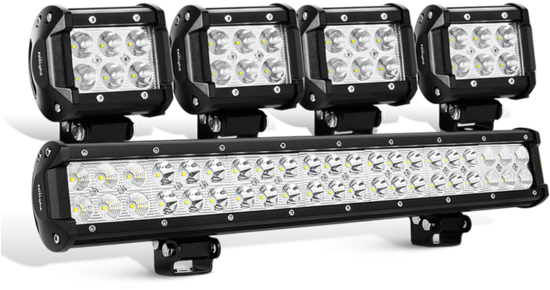 Its Principal Use Is To Earn A Bar-shaped Light Beam - Car Led Bar Light In Uae (570x570), Png Download