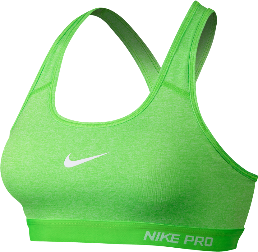 Nike Women's Pro Classic Padded Bra Action Green - Brassiere (960x960), Png Download