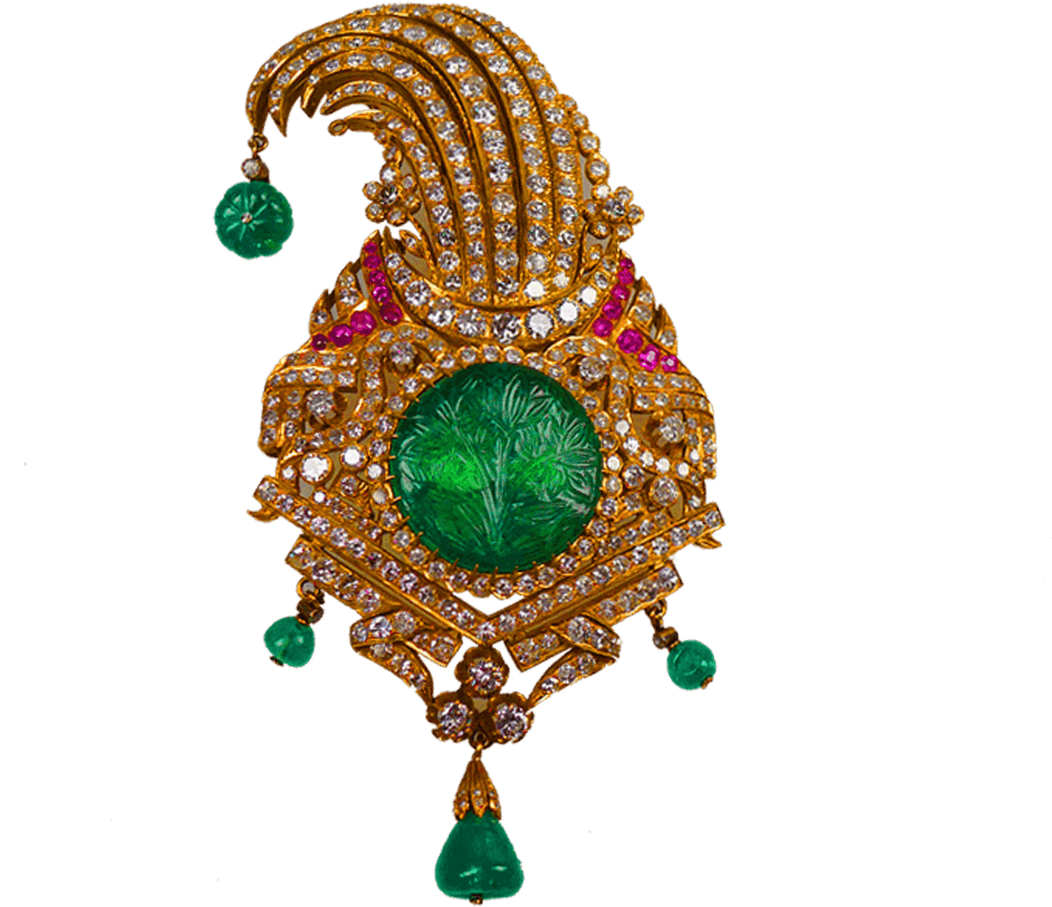 Shapur Heirloom Jewelry - Transparent Antique Brooches (1000x1000), Png Download