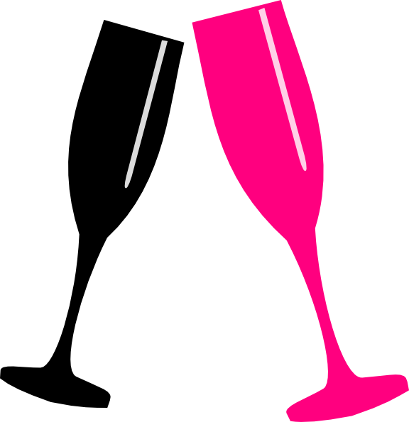 576 X 595 3 - Champagne Glass Vector Png (576x595), Png Download
