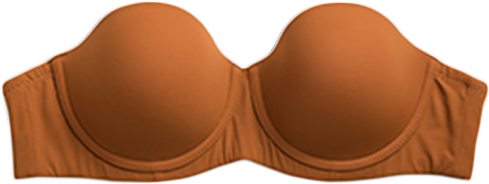 Buhle Strapless Bra - Brassiere (570x570), Png Download