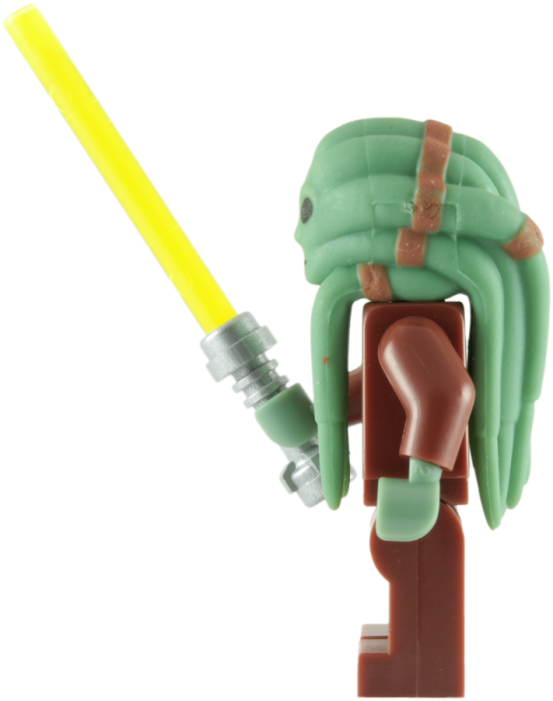 More Views Lego Kit Fisto Minifigure Full Size Png Download Seekpng