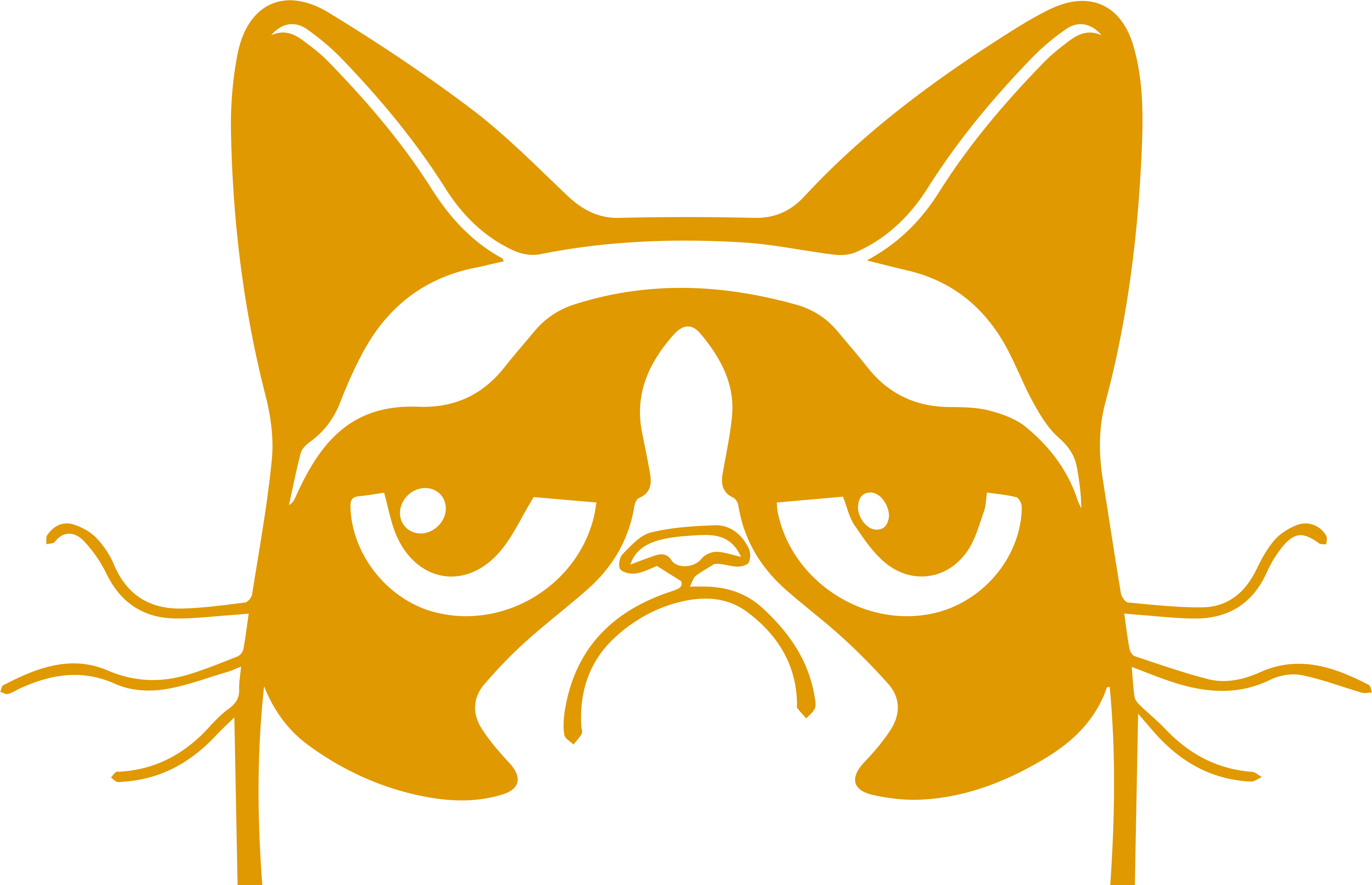 Website Design, Graphic Design & Marketing From Cheshire - Grumpy Cat Logo (4556x3053), Png Download