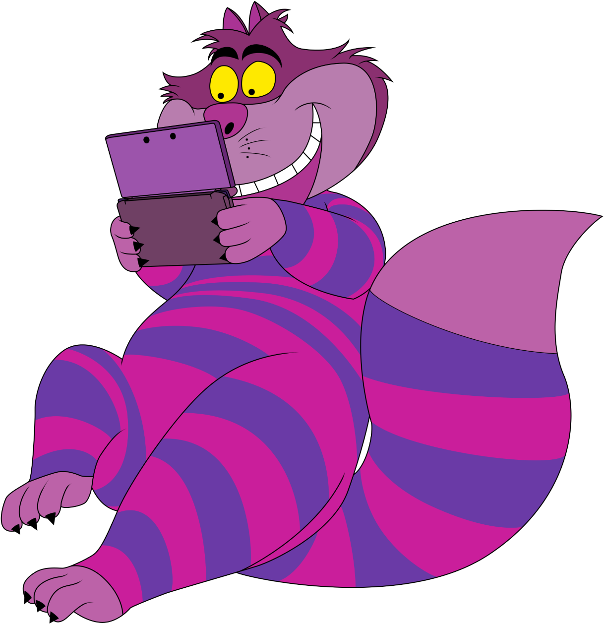 Cheshire Cat's 3ds [commission From Angeltf] - Mejor Sistema Operativo (1255x1280), Png Download