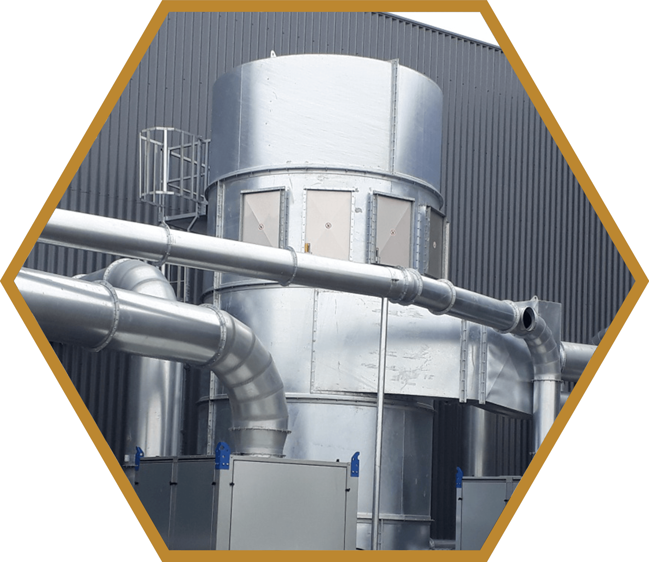 Hazard Monitoring System & Safety Equipment - Steel Casing Pipe (2083x1805), Png Download
