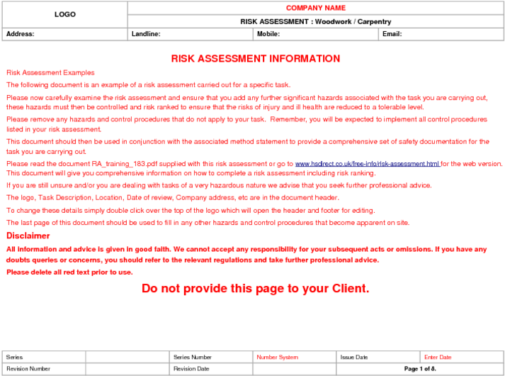 99 Vat Product Preview - Risk Assessment For Exhibition Stand (849x600), Png Download