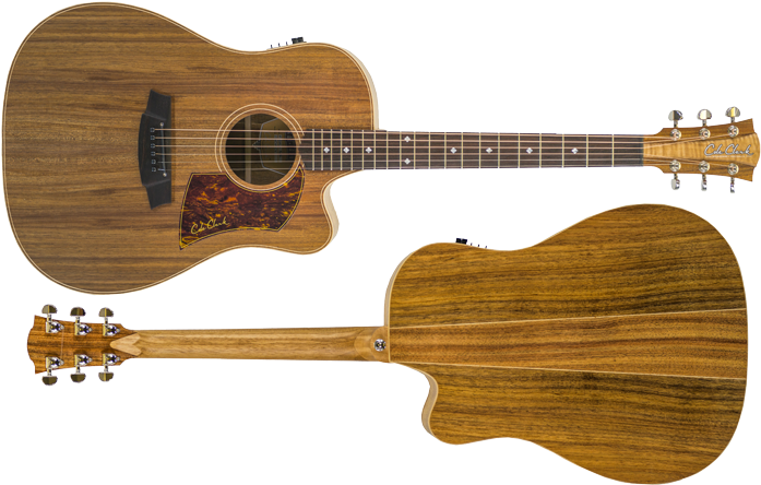 Cole Clark Fat Lady 2 In Australian Blackwood - Cole Clark Guitars (710x457), Png Download