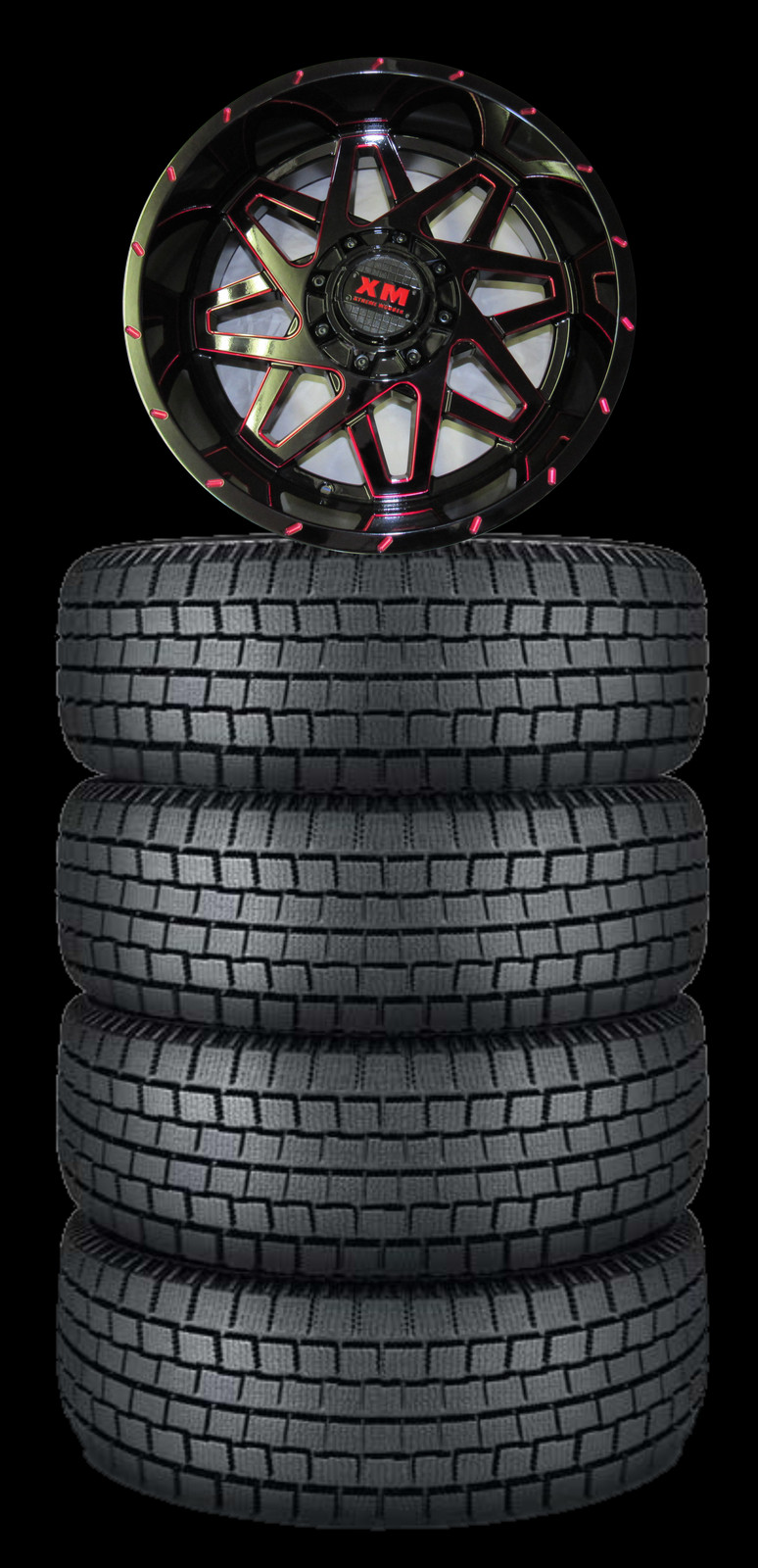 All Major Brands Of New Tires And Preowned - Stack Of Tires (774x1600), Png Download