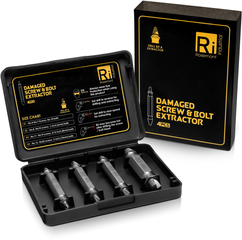 Rosemont Industrial - Screw Extractor (1000x1000), Png Download