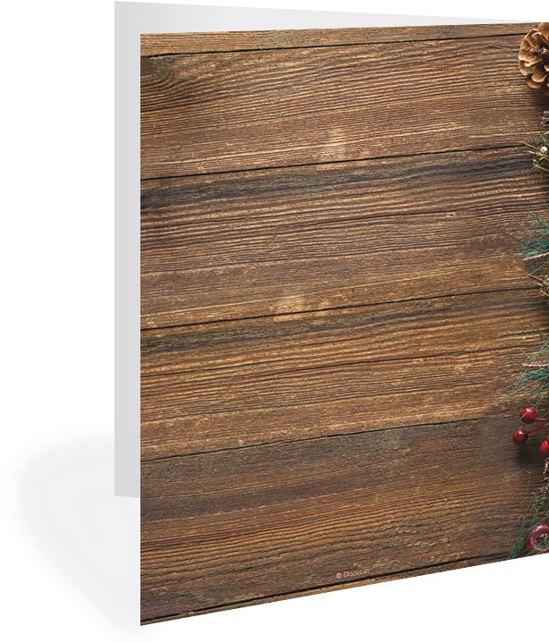 Catholic Christmas Card - Plank (750x750), Png Download