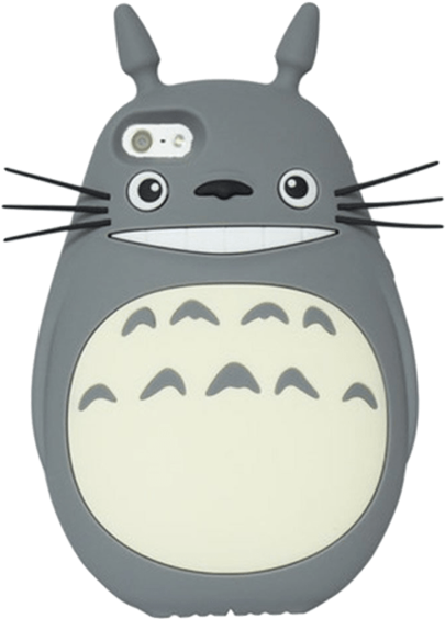 Iphone Totoro Silicone Case - Totoro Phone Case Iphone 6 (600x600), Png Download