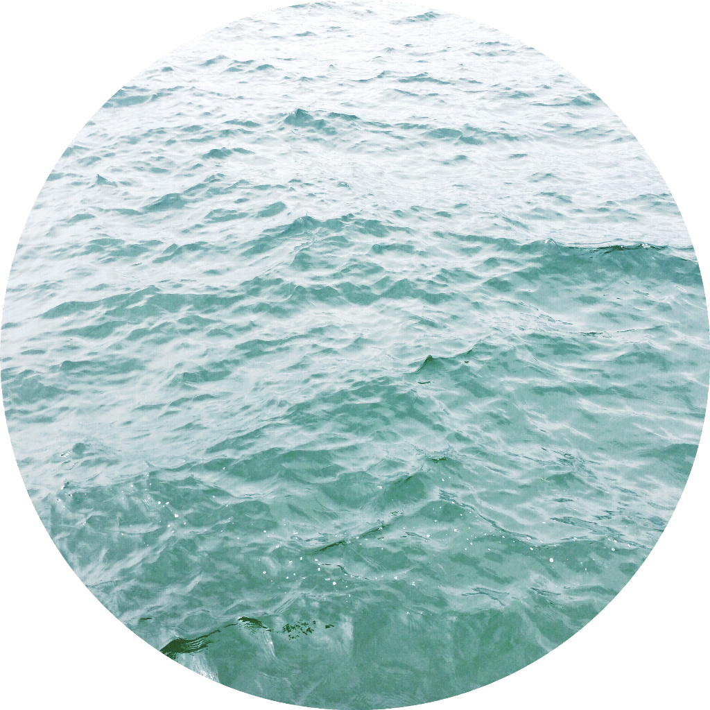 #freetoedit #free #circle #round #circlesticker #ocean - Sea (1024x1024), Png Download