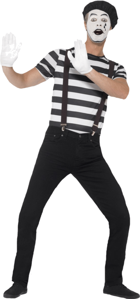 Mime Artist (600x951), Png Download