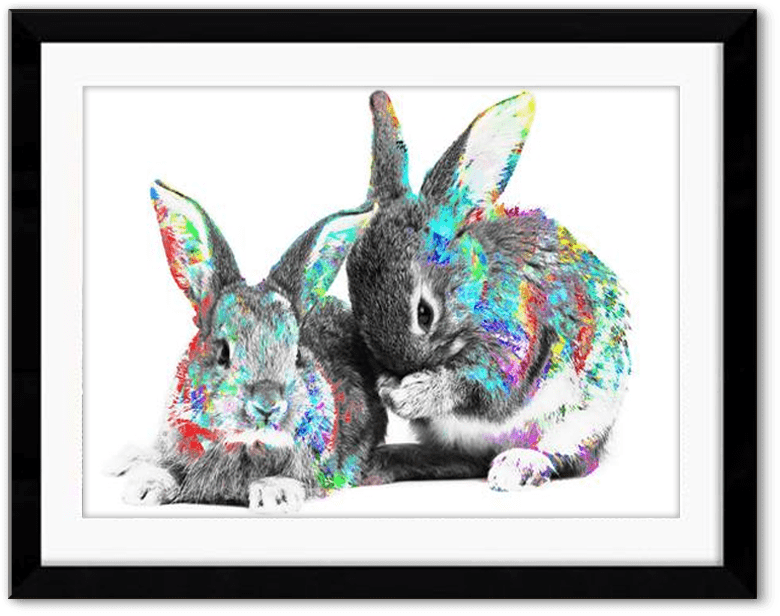 Furry And Sweet - Baby Rabbits (800x800), Png Download