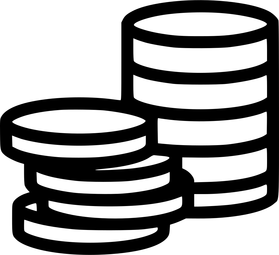 Png File Svg - Coins Icon (980x896), Png Download