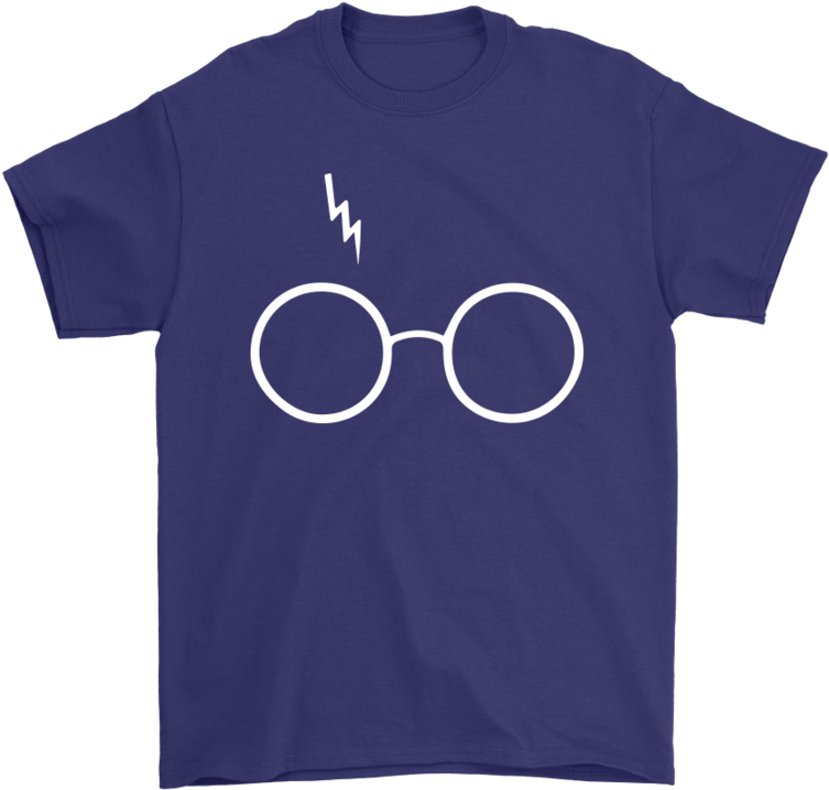 Glasses And Scar Harry Potter Shirts-potatotee Inc - Github Shirt (900x900), Png Download