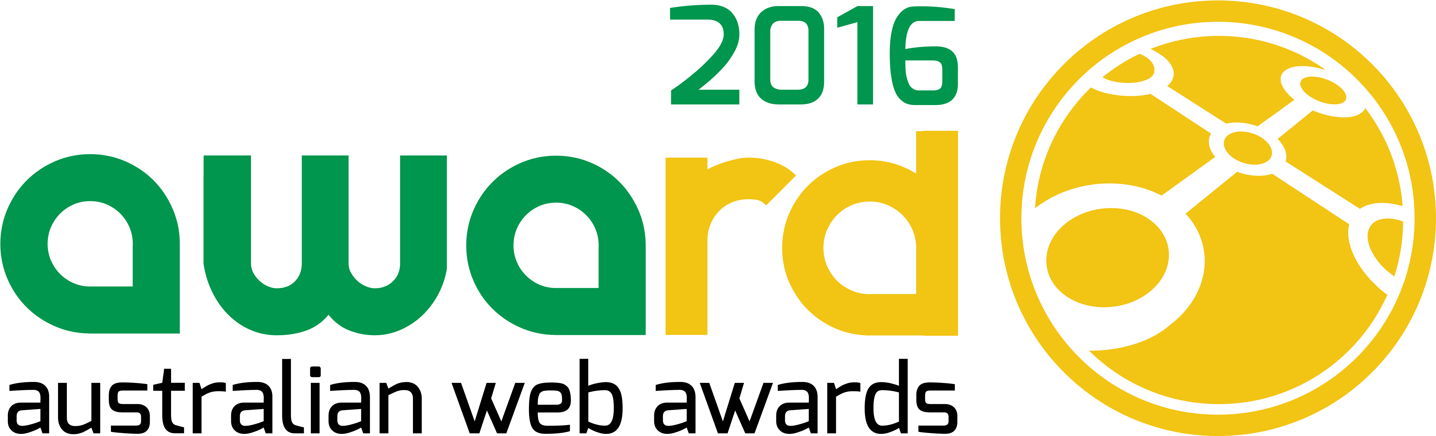 Award Logo - Australian Web Industry Association (5329x2256), Png Download