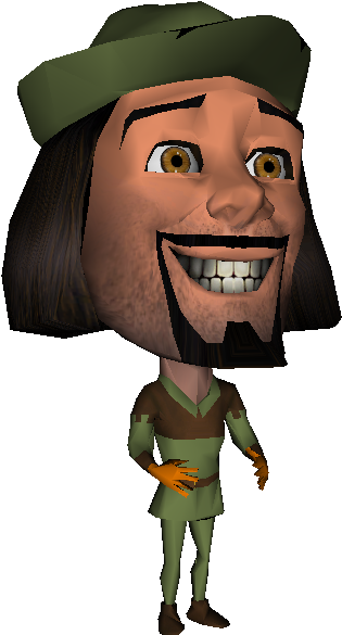 Download Zip Archive - Shrek Super Party Monsieur Hood (750x650), Png Download