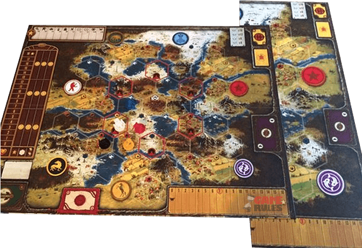 Scythe Board Extension - Scythe Game Board Extension (709x709), Png Download
