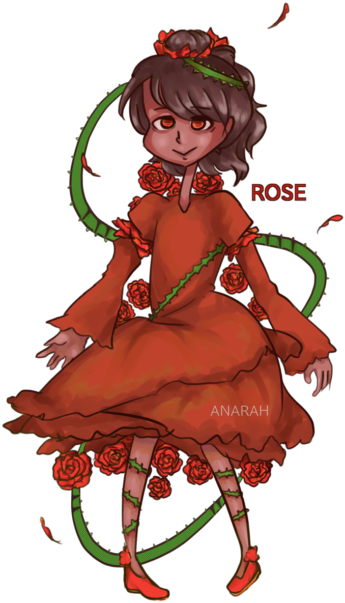 Loli Rose - Illustration (906x1279), Png Download