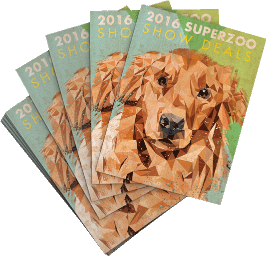 Superzoo-2016 Stacked - Golden Retriever (563x546), Png Download