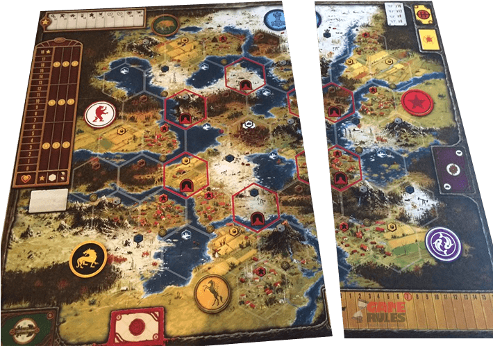 Scythe Game Board Extension (709x709), Png Download