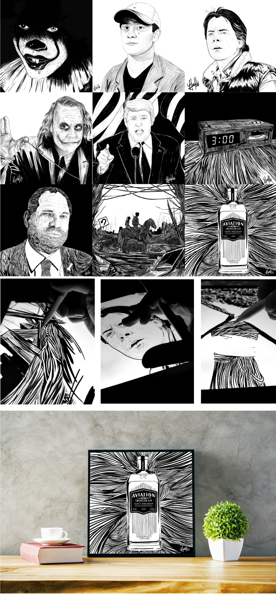 Hello, My Name Is Marv Castillo, I'm An Desginer, Creative - Collage (892x1920), Png Download