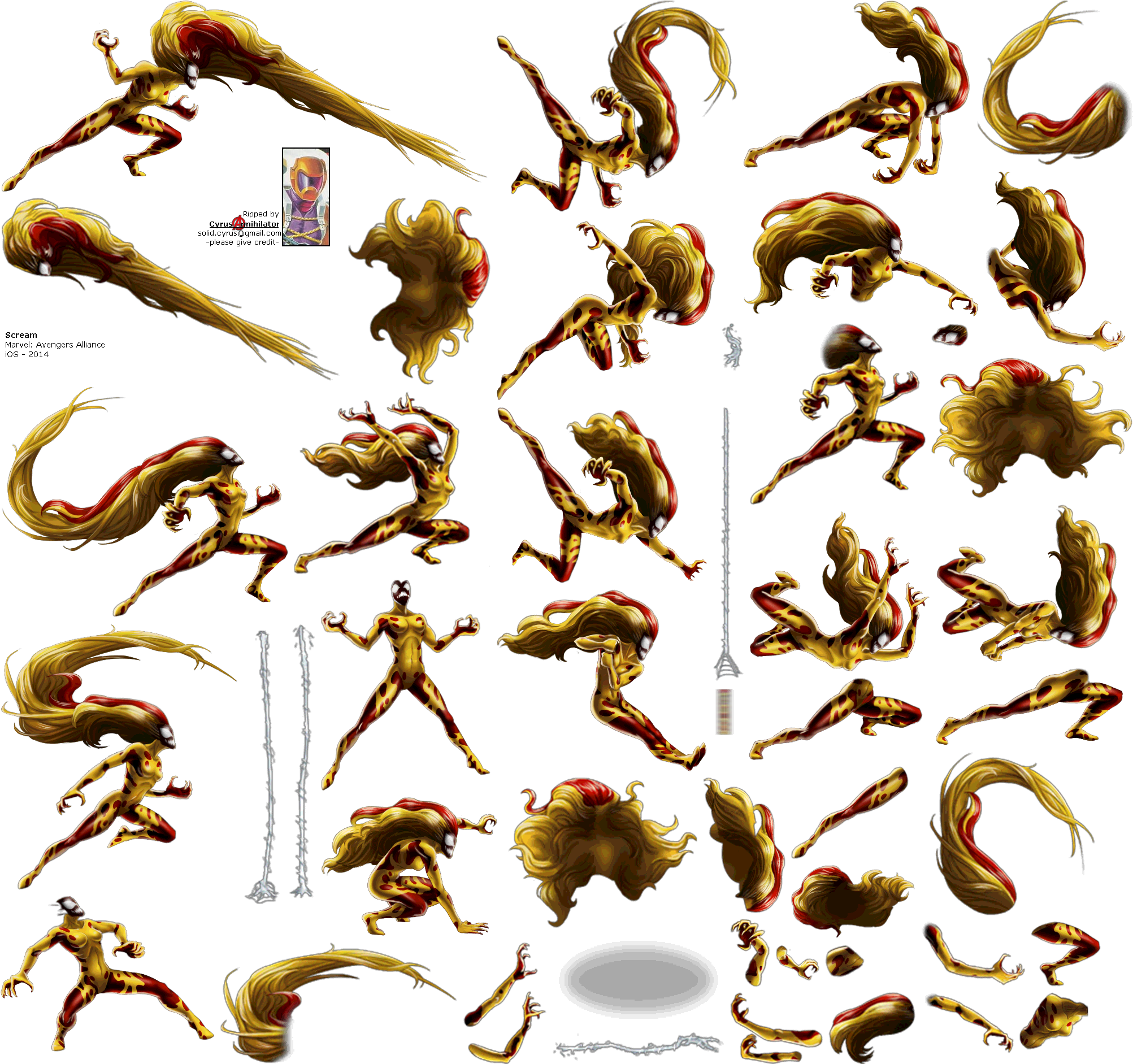 Click For Full Sized Image Scream - Scream Marvel Comics (2022x1898), Png Download