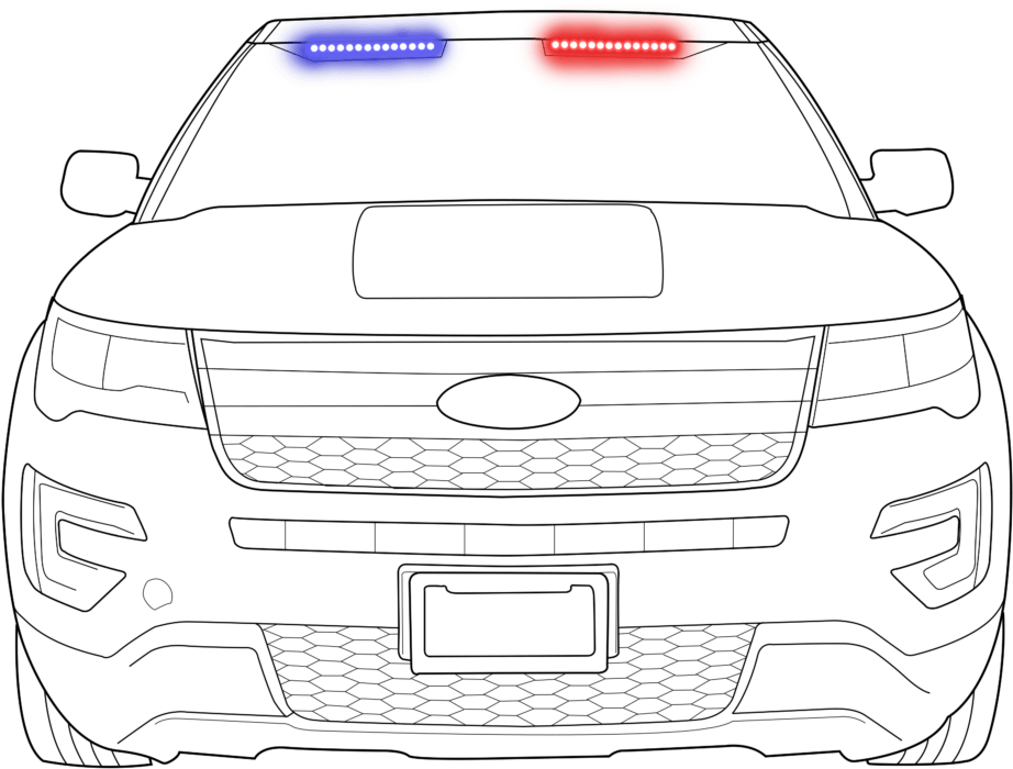 New - Police Car (1024x768), Png Download