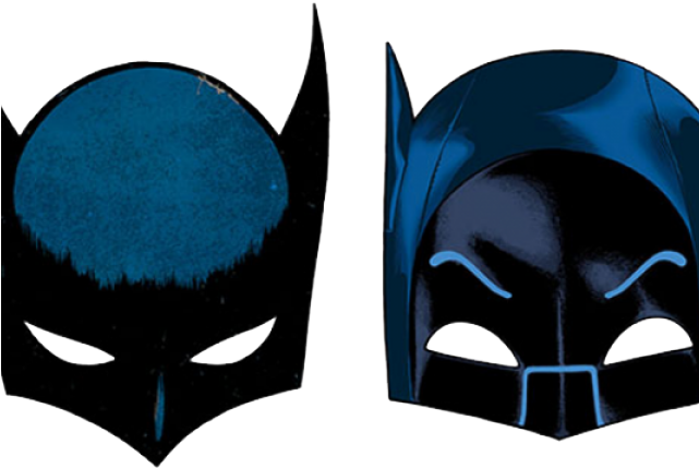 Batman Mask Clipart Old Batman - Transparent Background Batman Mask Png (640x480), Png Download
