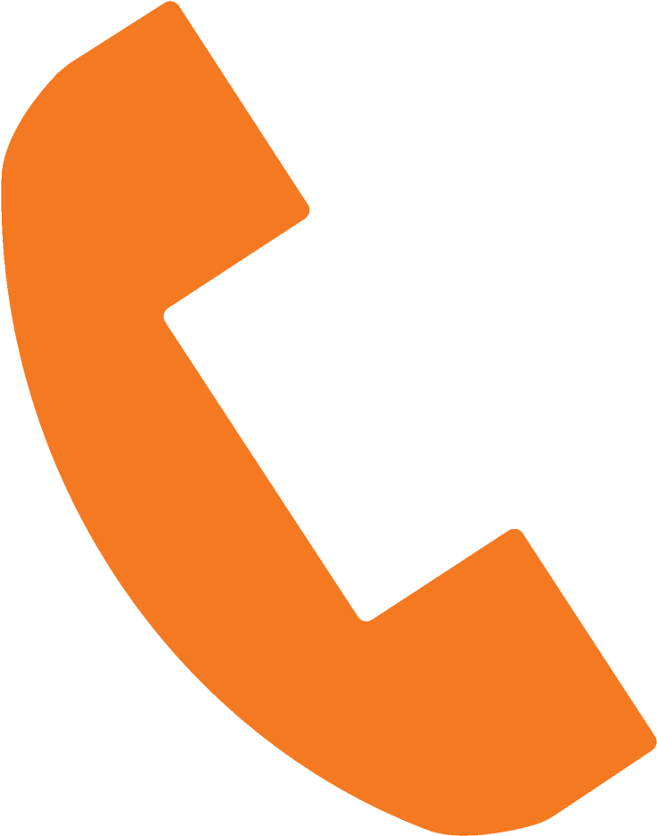 Icon Of Telephone Png Orange (1024x1024), Png Download