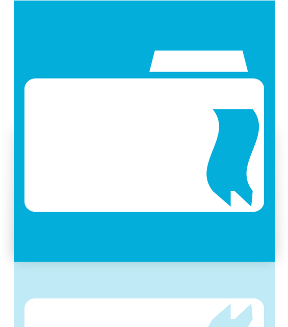 Mirror, Bookmarks, Folder Icon (640x640), Png Download