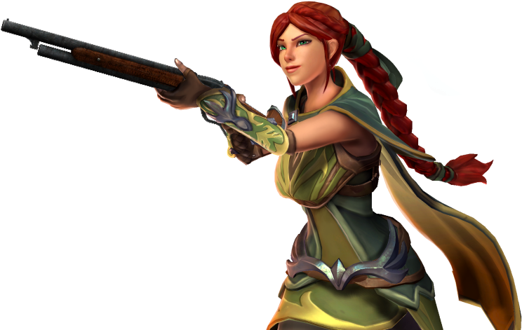 Image - Paladins Cassie Transparent (800x532), Png Download