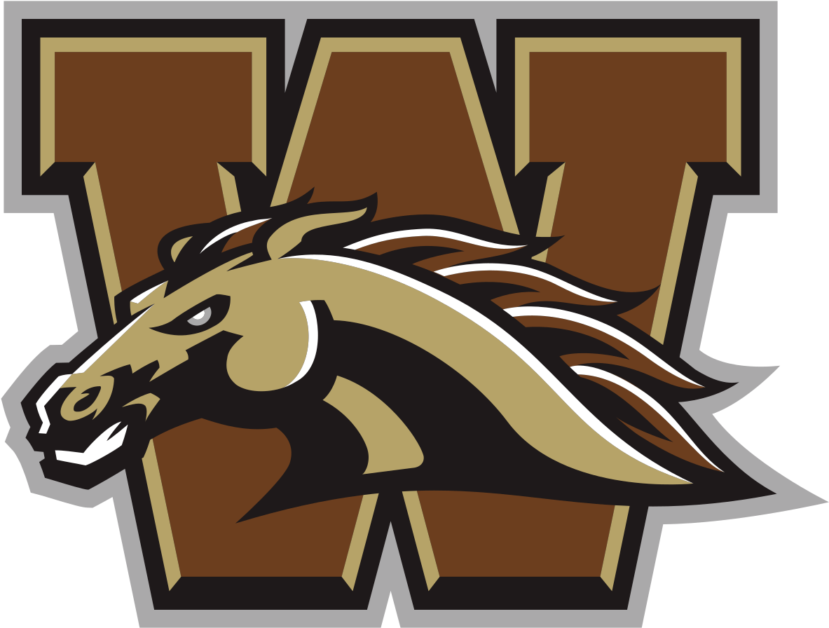 Michigan State Football Png Transparent Download - Wmu Broncos Logo (1200x908), Png Download