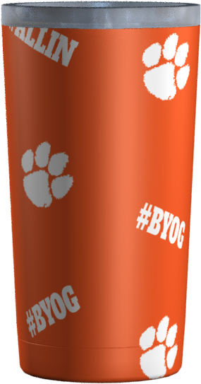 Clemson Hashtag Orange - Diet Soda (800x626), Png Download