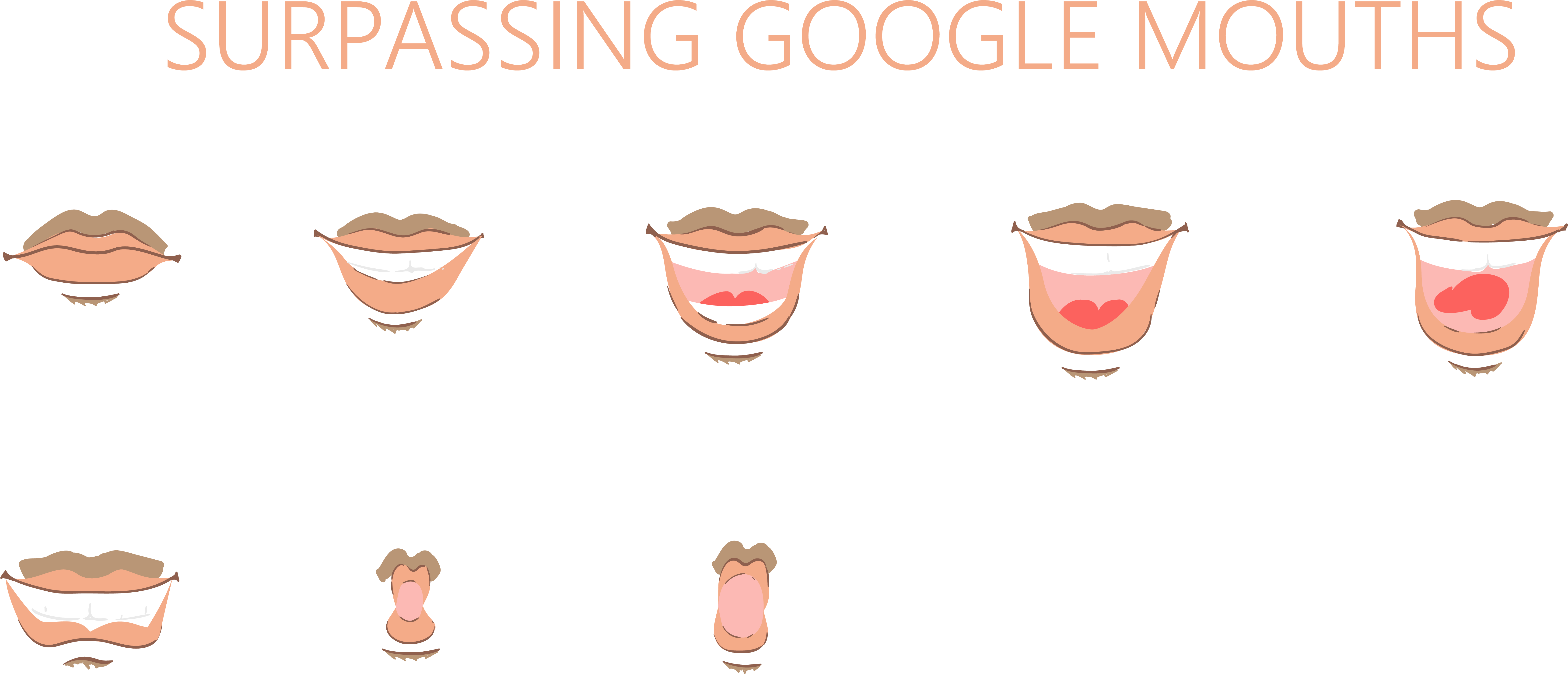 Mouths - Suicide N Est Pas (6719x2957), Png Download