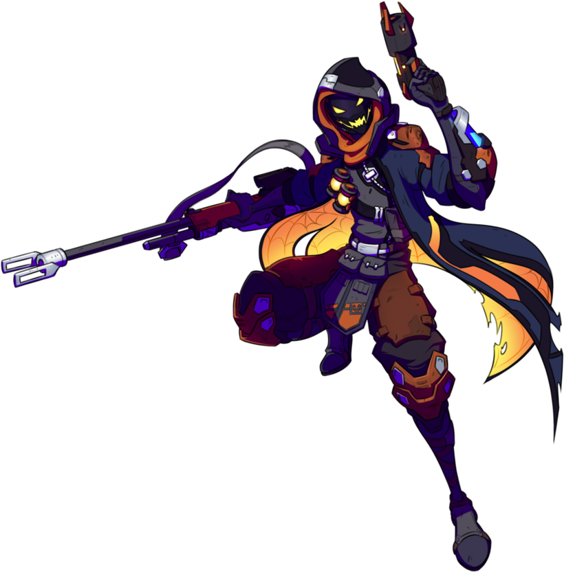 Image Result For Overwatch Halloween - Overwatch Halloween Clipart (881x907), Png Download