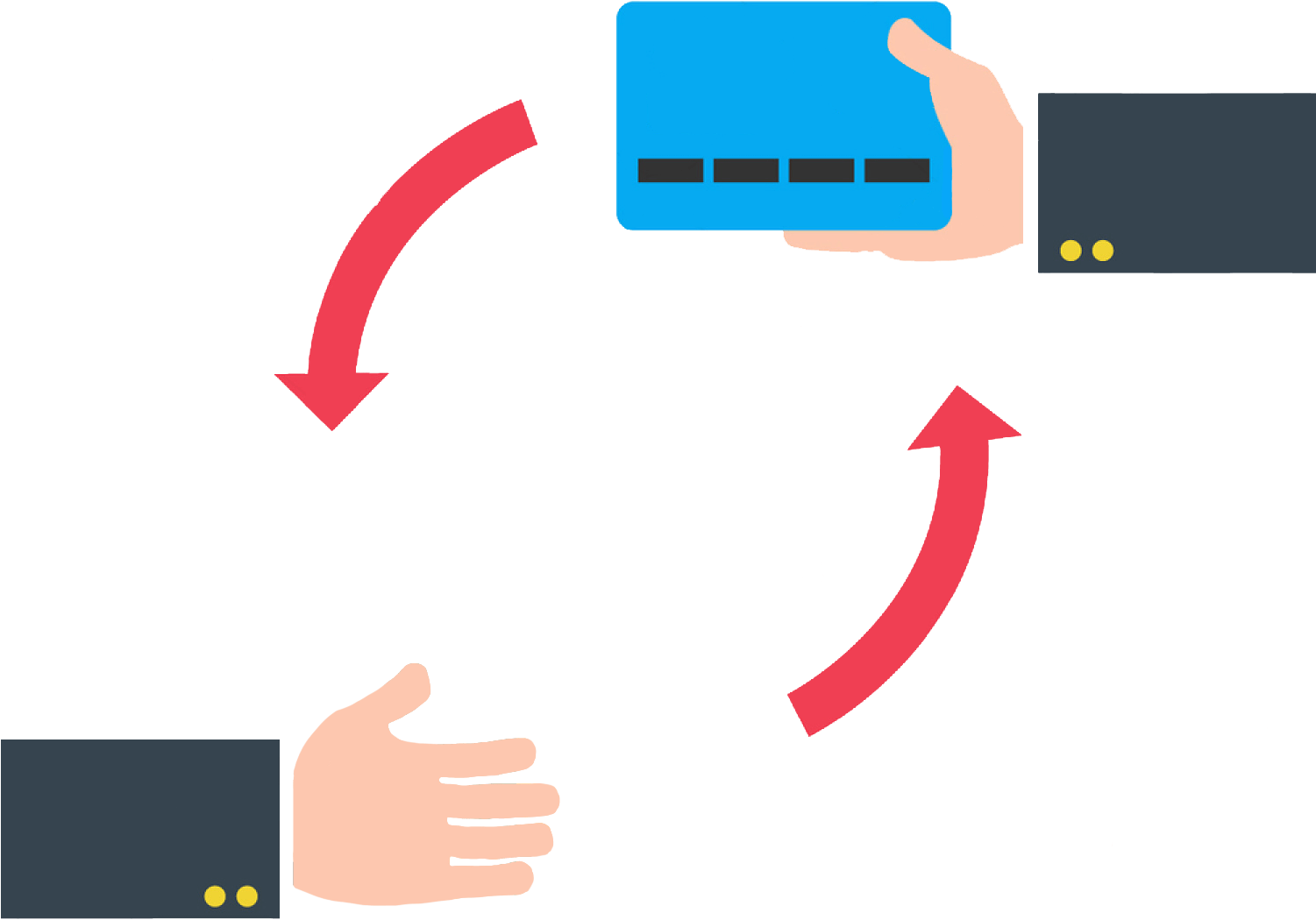 Stock Vector Human Hands With Money Stack And Coins - Graphic Design (1500x1471), Png Download
