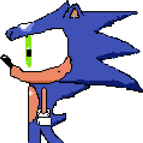 Sanic - Cartoon (1024x576), Png Download