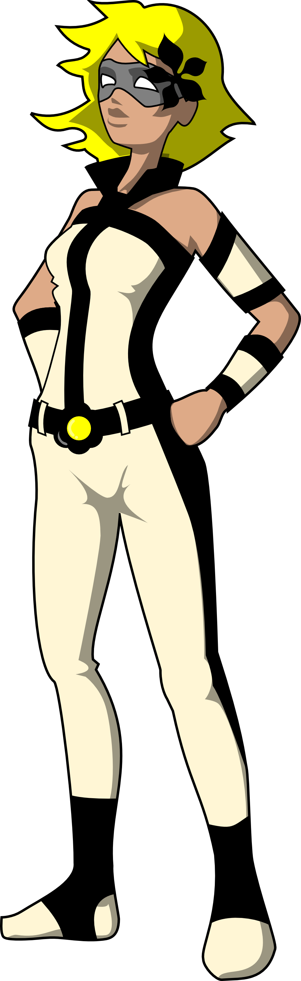 Superheroine Hero Light Flower Transparent Greenery - Flower Hero (999x3252), Png Download