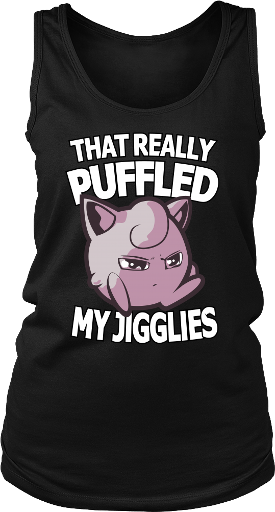 Pokemon Jigglypuff That Really Puffled My Jigglies - Shirt (1000x1000), Png Download