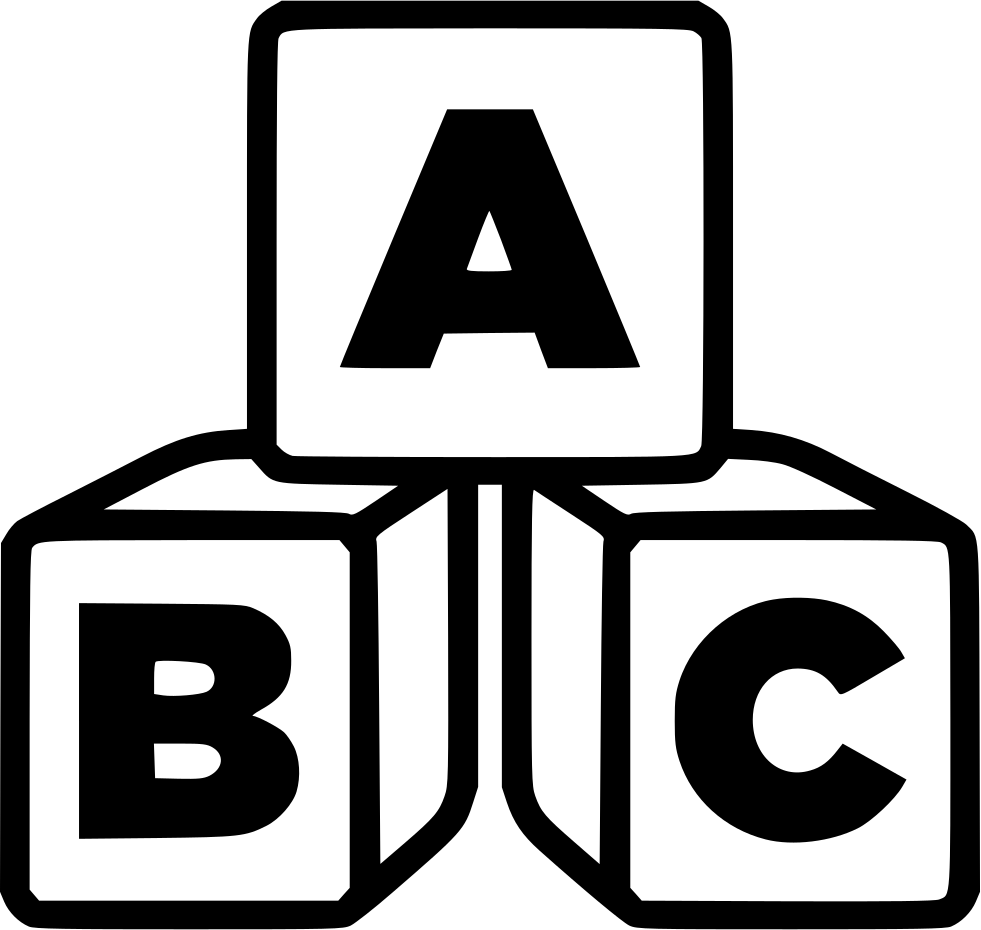 Png File Svg - Alphabet Icon Png (981x930), Png Download