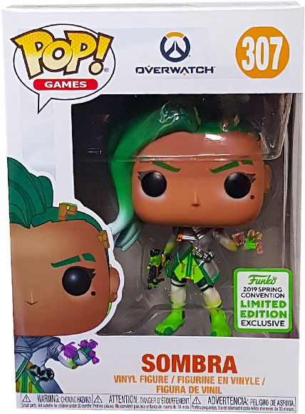 Sombra Eccc 2019 Exclusive Pop Vinyl Figure - Pop Vinyl (600x600), Png Download