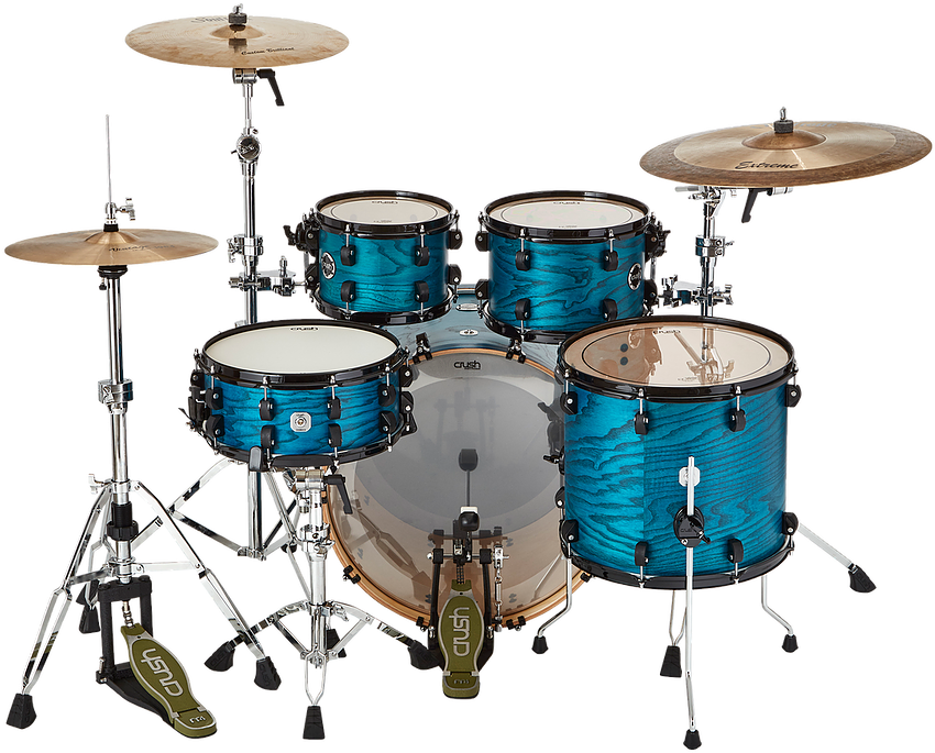 Chameleon - Crush Chameleon 5 Piece Drum Set With Hardware (980x795), Png Download